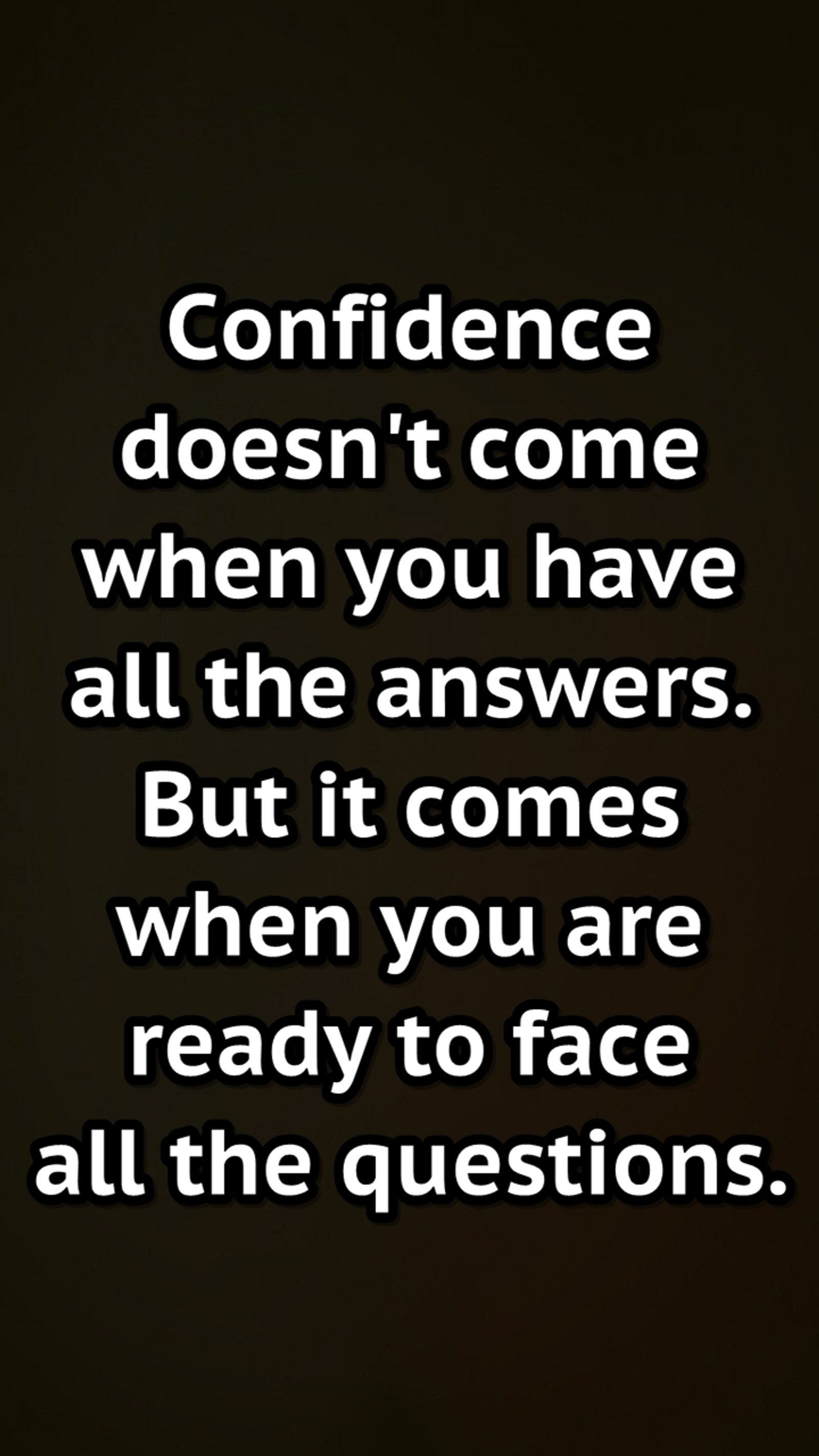 answers, confidence, cool, new, question Download Wallpaper