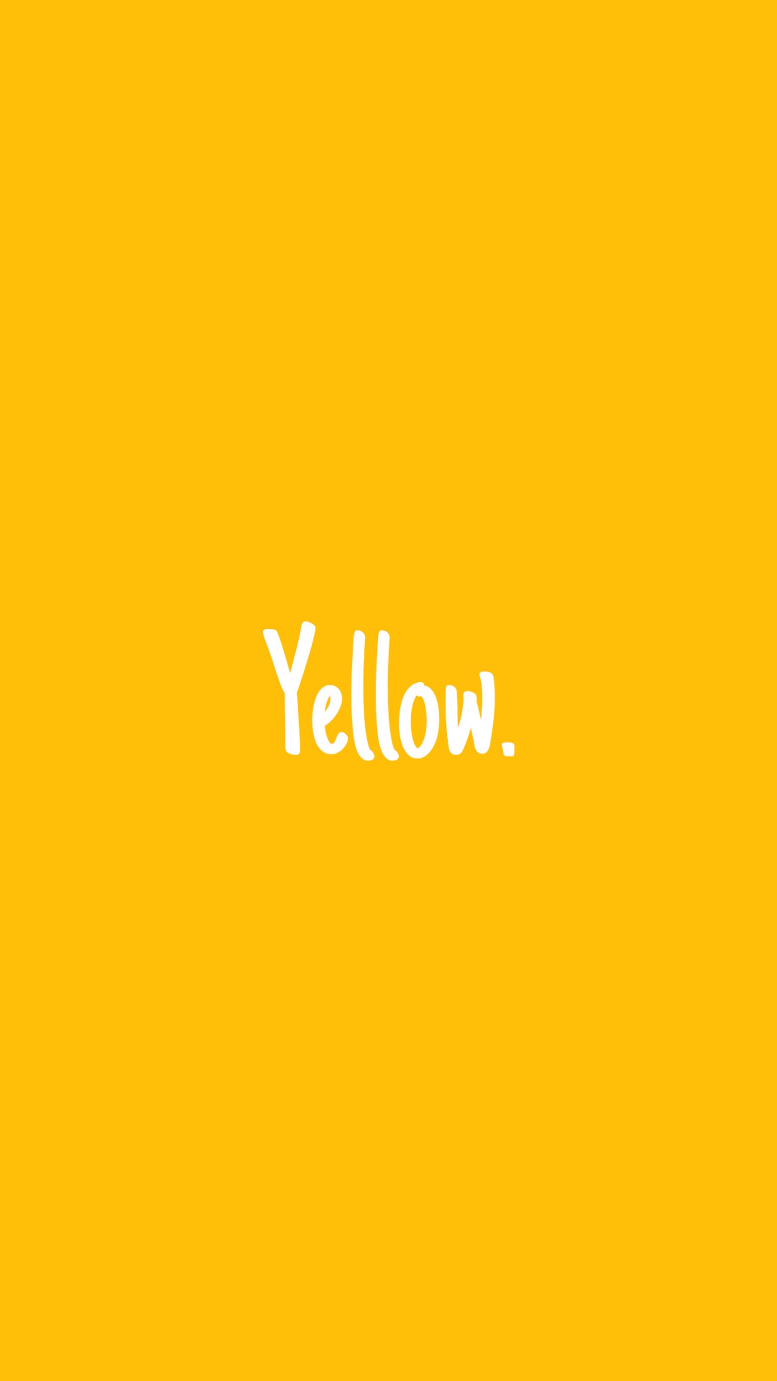 Yellow wallpaper with a white word that says yellow (alternative, brit pop, coldplay, england, lyrics)