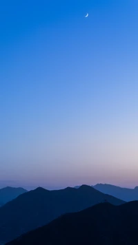 blue, cold, edge, mountain, mountains