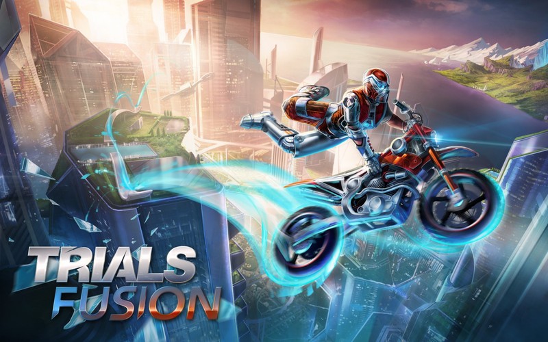 Trials of fusion - снимок экрана из trials of fusion (игры, pc game, графический дизайн, фигурка персонажа, xbox 360)