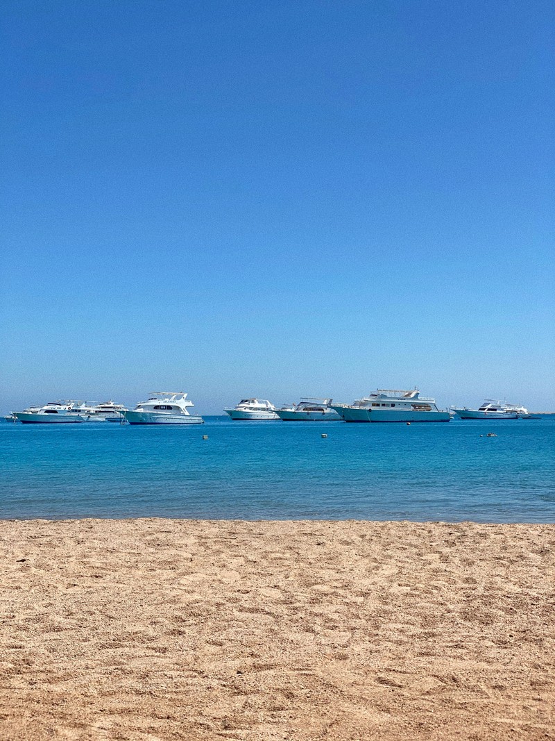 На пляже много лодок в воде (море, пляж, вода, лодка, водное судно)