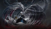 toshiro hitsugaya, bankai, bleach, anime wallpaper