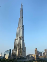 Burj Khalifa: Ikonischer Wolkenkratzer der urbanen Skyline Dubais