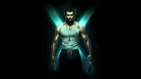 hugh jackman, wolverine, marvel comics, super héros, art