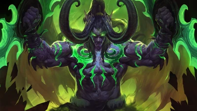 Illidan Sturmgrimm: Der Verräter der Welten in epischer Kampfpose