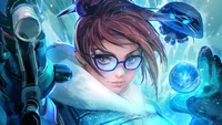 Mei do Overwatch: Abraçando o frio com poderes de gelo