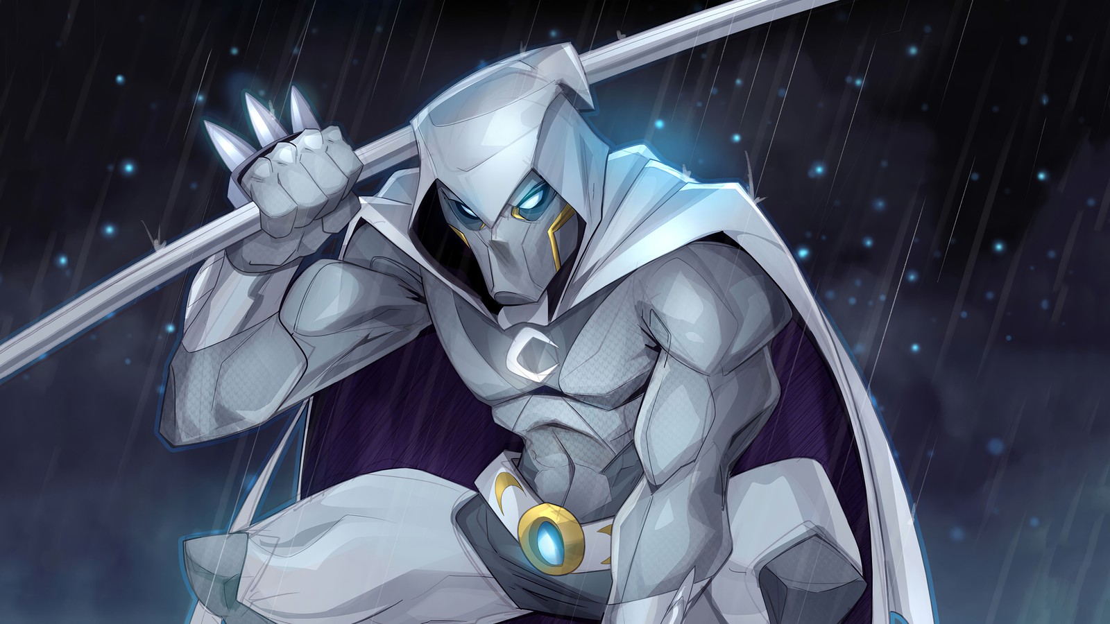 moon knight, marvel comics, superhero, comics, comic wallpaper