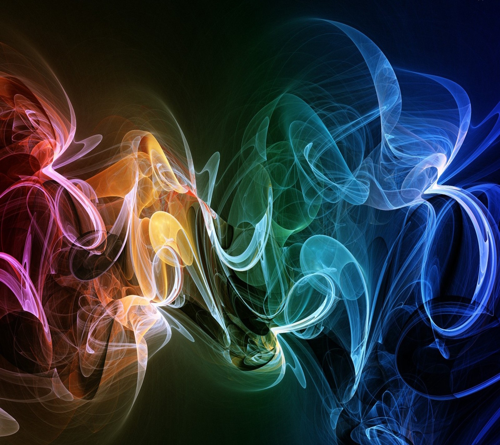 abstract, art, hd, smoke, technology Download Wallpaper