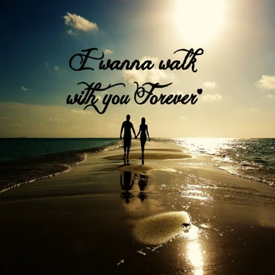 Forever Together: A Romantic Beach Stroll