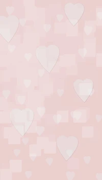 heart, hearts, love, pink, valentines wallpaper