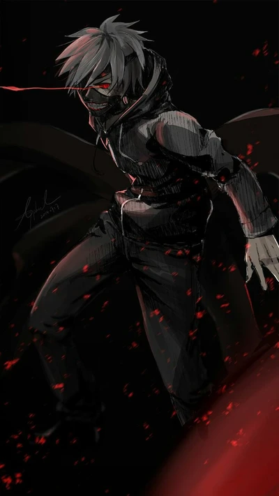 anime, ghould, kaneki, tokyo