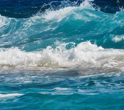 blue, nature, sea, wave