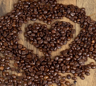 Heart of Coffee Beans