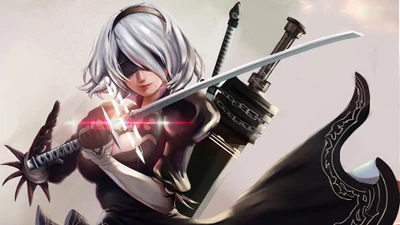 ёрха 2б, йорха 2 тип b, yorha no 2 type b, nier автоматы, nier automata