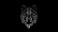 art, painting, logo, snout, monochrome wallpaper