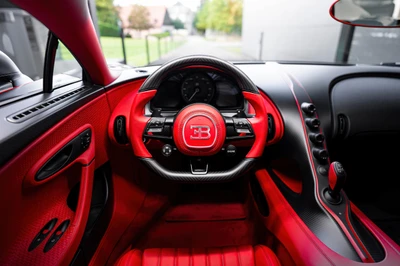 bugatti chiron pur sport, интерьер, кабина, суперкар, экзотический