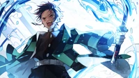 tanjirou kamado, kimetsu no yaiba, убийца демонов кимэцу но яиба, demon slayer kimetsu no yaiba, аниме