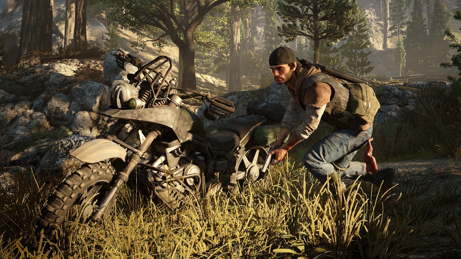 Скачать обои дни ушедшие, days gone, видеоигра, дьякон святой иоанн