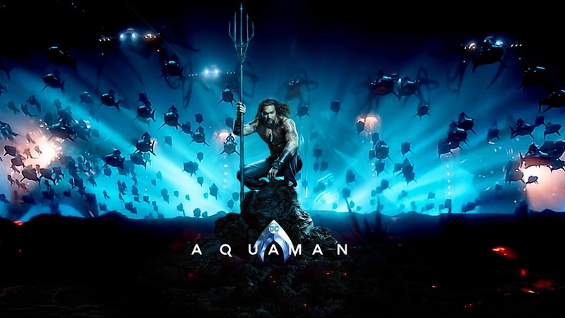 Постер фильма «аквамен». (aquaman, постер, постер к фильму, производительность, развлечения)