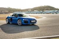 Audi R8 V10 Coupé : Voiture de sport de performance ultime sur la piste