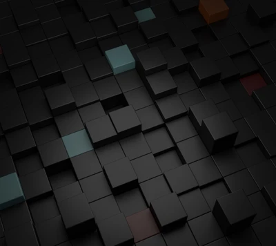 3d, abstract, box, cube, square