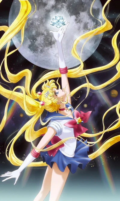 Sailor Moon Crystal: Empoderamiento Celestial con Belleza Radiante