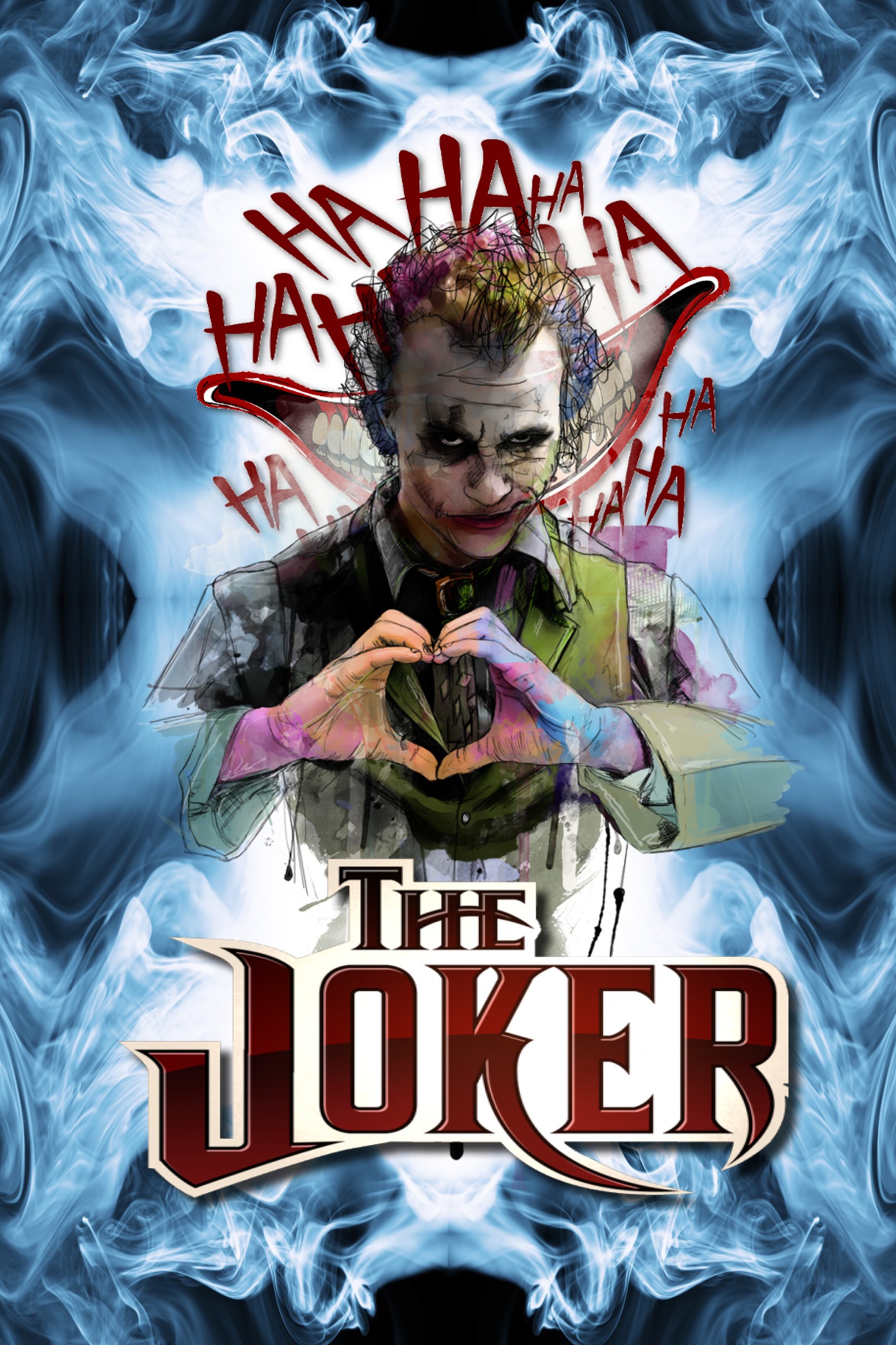 Affiche de batman et le joker (batman, harley quinn, joker, le joker, the joker)