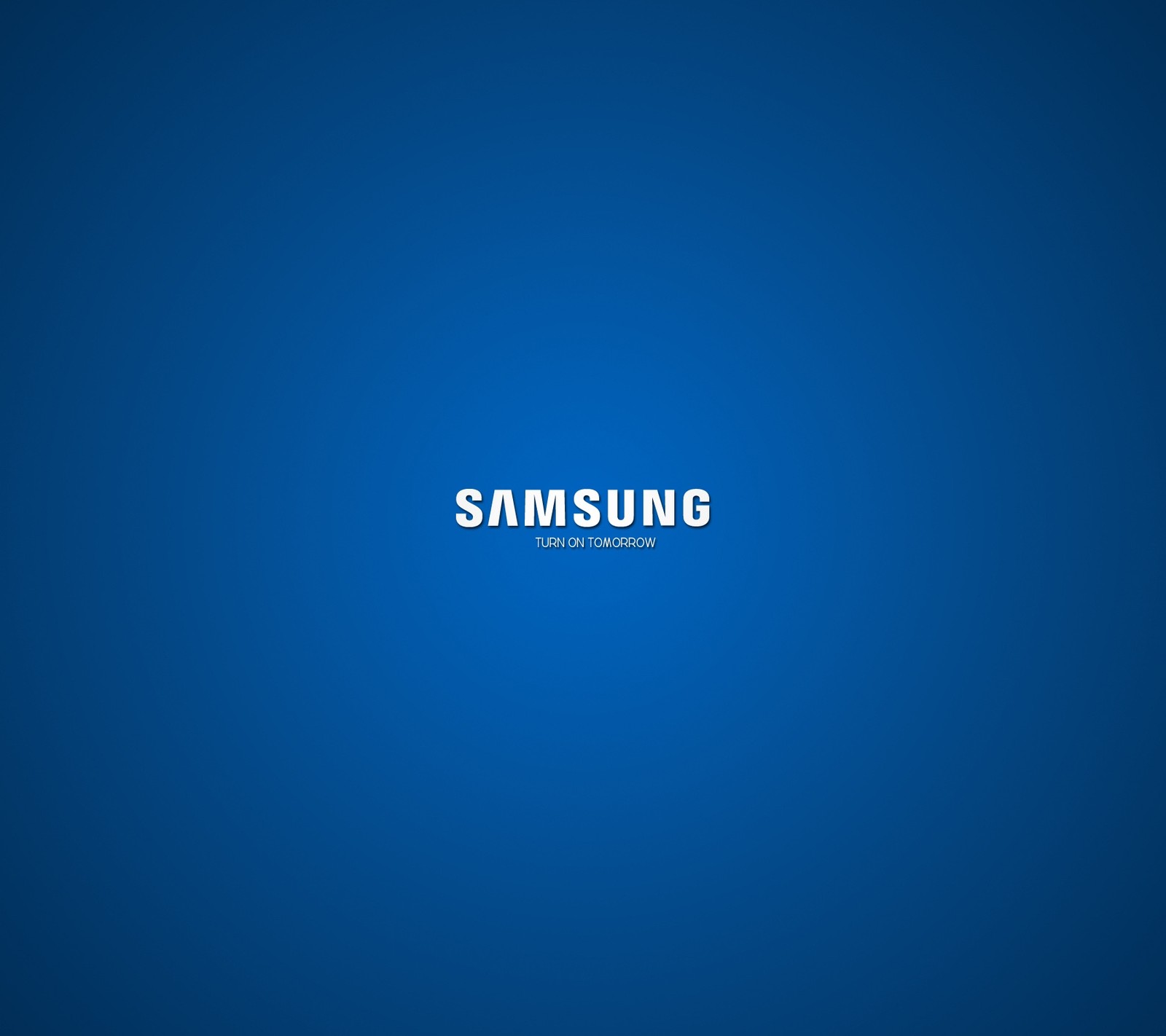 Un gros plan du logo samsung sur fond bleu (bleu, icône, logo, signification, qualité)