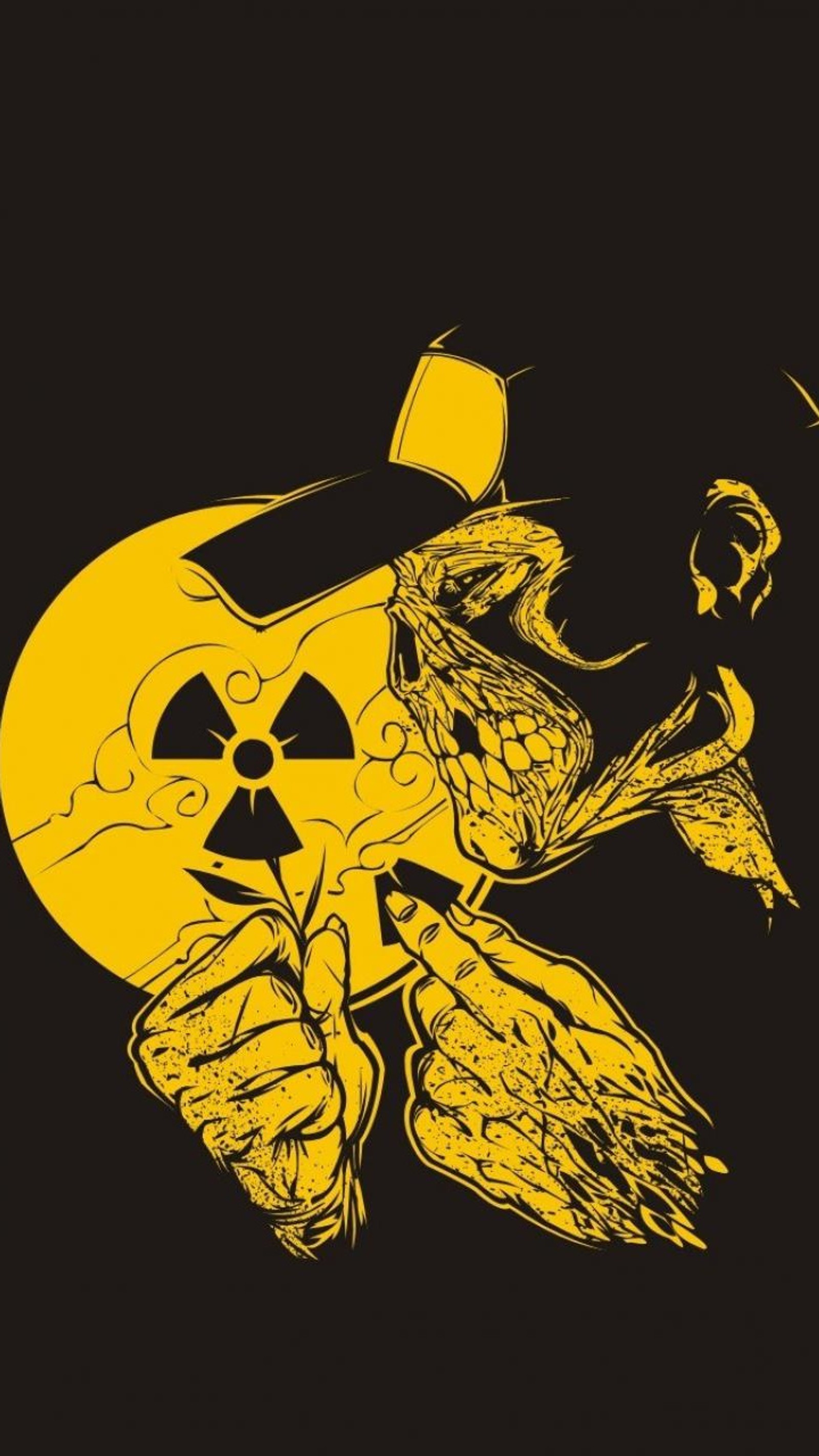 Baixar papel de parede homens, nuclear, zumbi