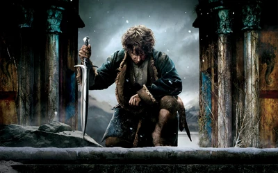 bilbo baggins, the hobbit, dwarf, darkness, film