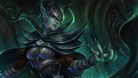 Mortred, the Phantom Assassin: A Haunting Presence in Dota 2 Art