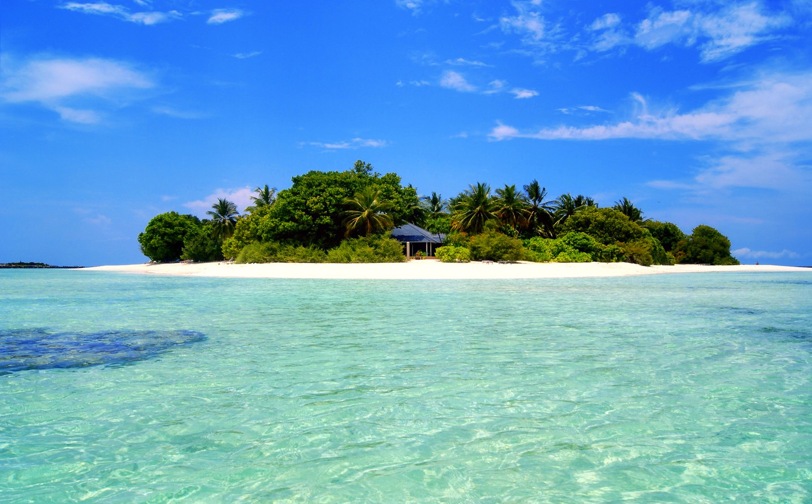 Скачать обои архипелаг, бора бора, bora bora, остров, море