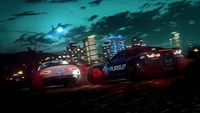 High-Speed Pursuit in Need for Speed Heat: Sports Cars Under City Lights