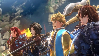 Granblue Fantasy Relink: Иконические герои Зигфрид, Вейн, Ланселот и Персиваль объединяются