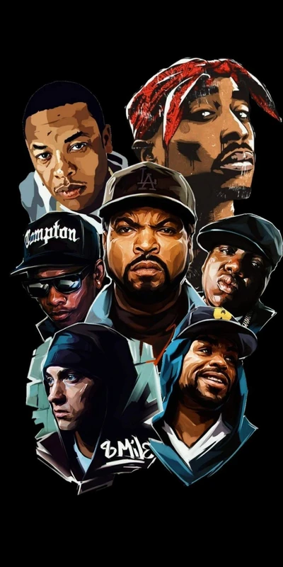 Leyendas del Hip Hop: Íconos de la cultura del rap