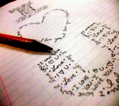 cool, feelings, heart, i love you, letter