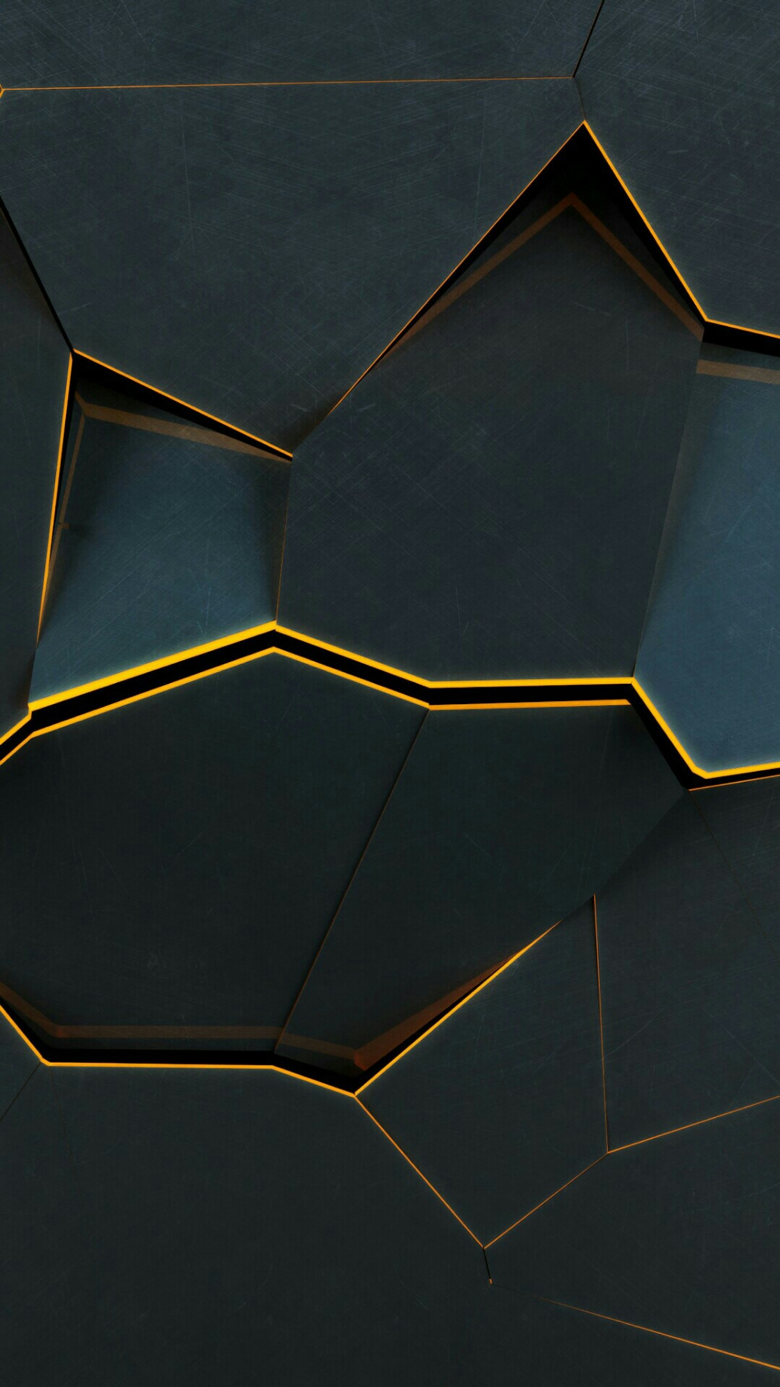 Arafed image of a black and gold wall with a clock (abstract, hd)