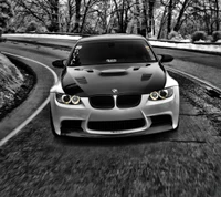 auto, génial, bmw m3, voiture, sympa