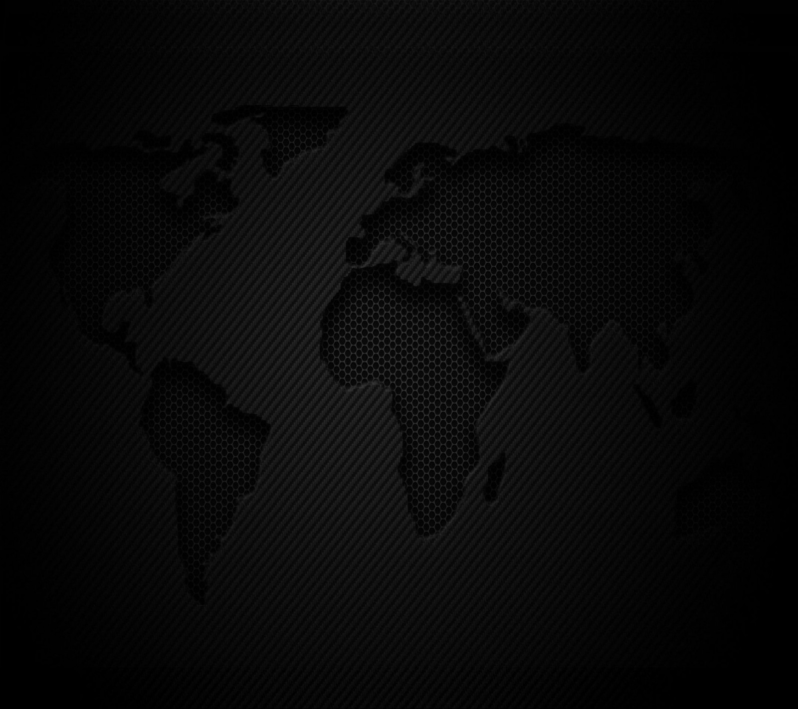 A black world map on a dark background with a black background (black, carbon, chart, dark, earth)