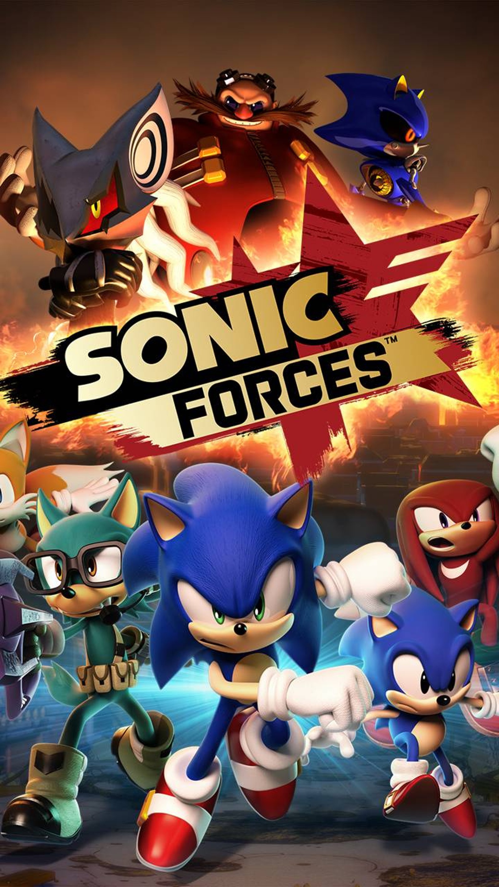 Descargar fondo de pantalla fuerzas, sonic