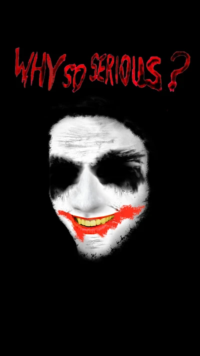 why so serious, make up, batman, arkham, hra