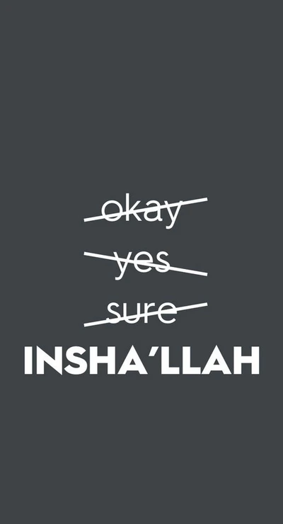 Insha'Allah: A Playful Take on Affirmations