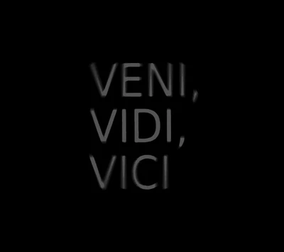 vici, vidi