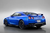 Nissan GT-R Nismo: Supercoche azul icónico en el Salón Internacional del Automóvil de Nueva York