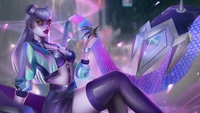 Evelynn Todo Fuera: Estilo K/DA en League of Legends