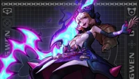 gwen, soul fighter, lol, league of legends, videojuego