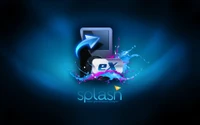 Design de logotipo dinâmico para Splash Media Player