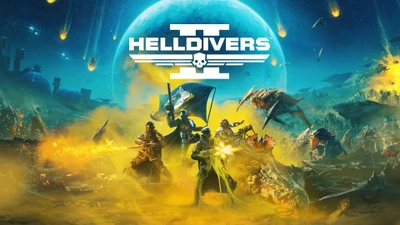 Helldivers 2: Epic Battle Against Alien Threats in a Dystopian Landscape