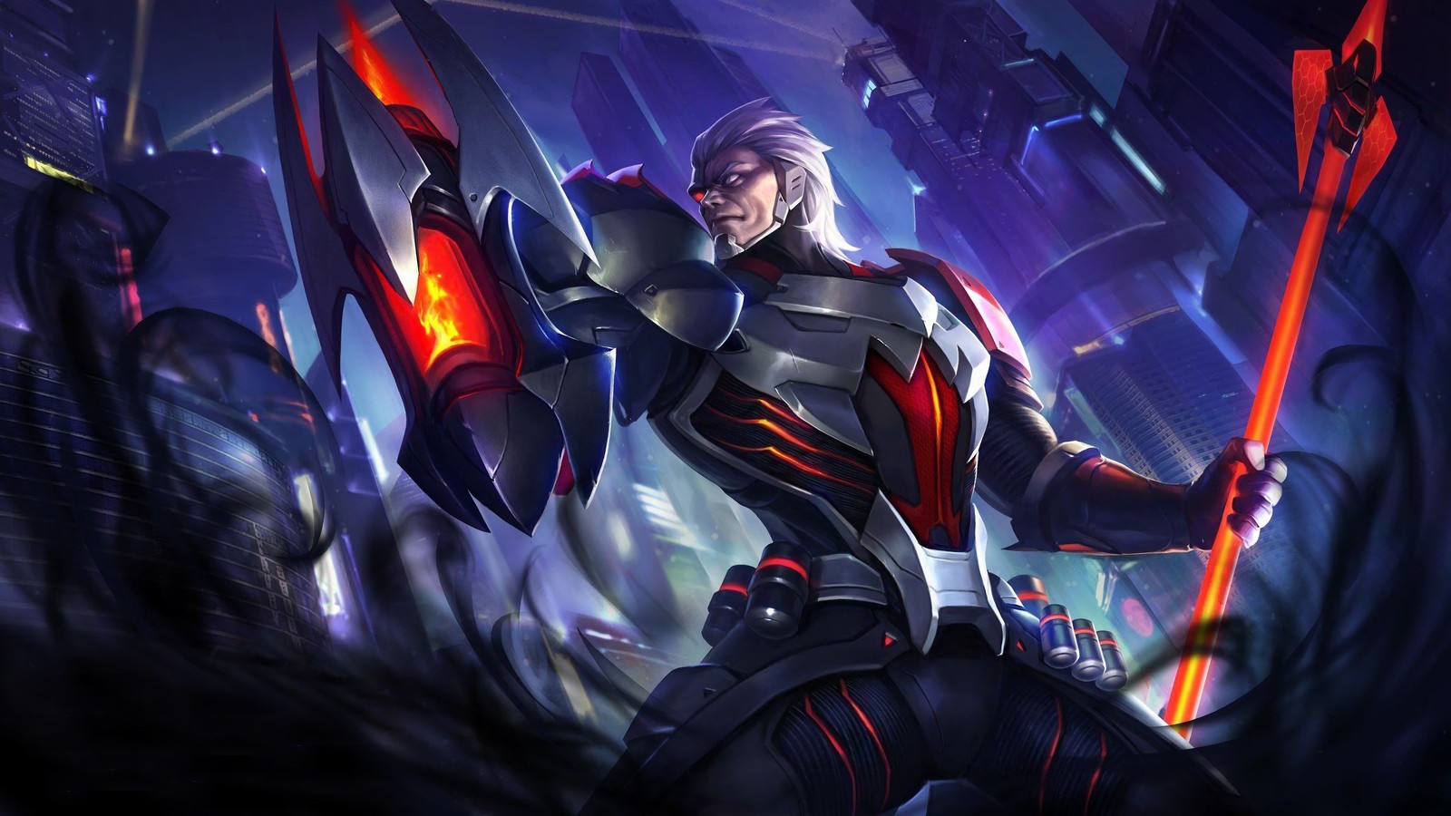 Lade moskov, mobile legends, videospiel Hintergrund herunter