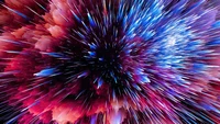 Colorful Digital Art Explosion